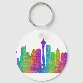 Seattle Skyline Schlüsselanhänger