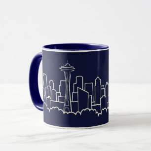 Seattle-Skyline Tasse