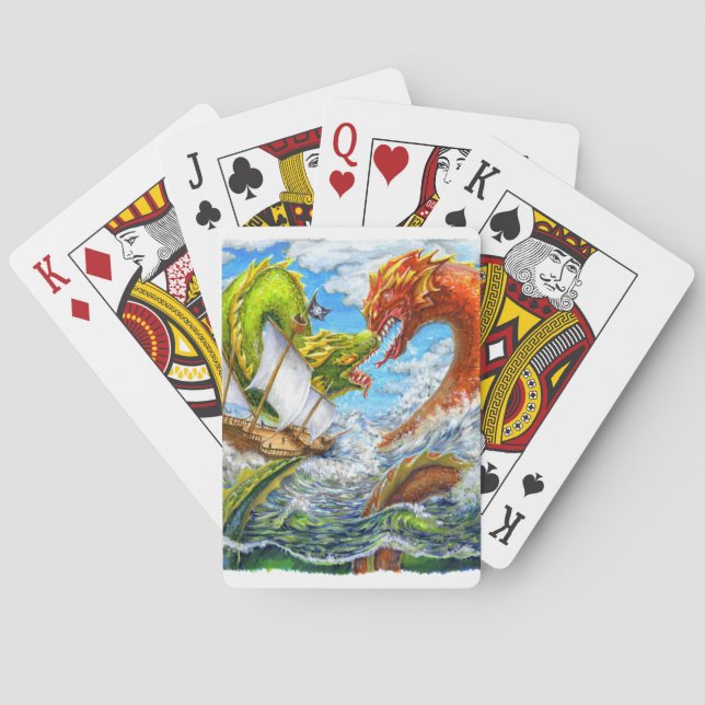 Seattle Spielkarten (Rückseite)
