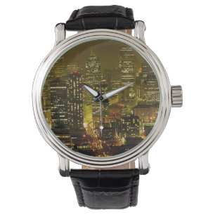 Seattle-Stadtansicht Armbanduhr