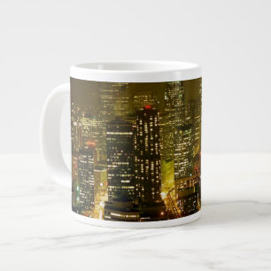 Seattle-Stadtansicht Jumbo-Tasse