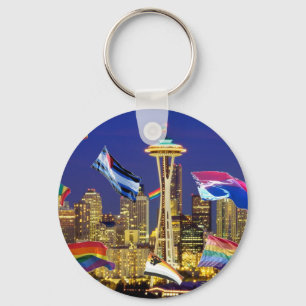 Seattle-Stolz Schlüsselanhänger