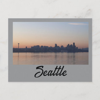 Seattle Sunrise Postkarte
