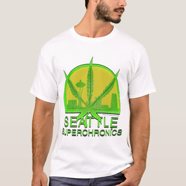 Seattle Superchronics T-Shirt (Vorderseite)