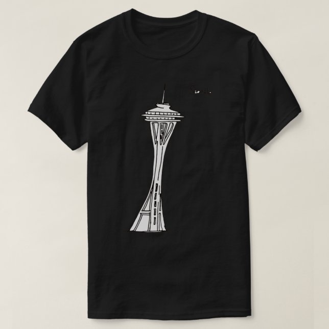 Seattle T-Shirt (Design vorne)