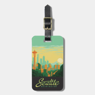 Seattle, WA Gepäckanhänger
