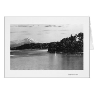 Seattle, WA Lake Washington View und Rainier