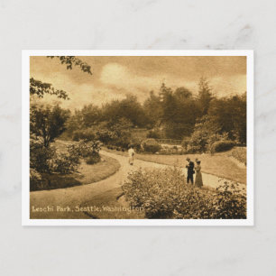 Seattle WA Leschi Park Vintag 1910er Postkarte