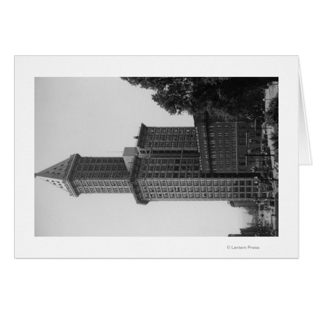 Seattle, WA - Smith Tower Gebäude (Vorderseite (Horizontal))