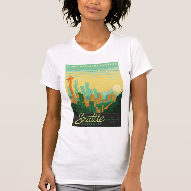 Seattle, WA T-Shirt (Vorderseite)