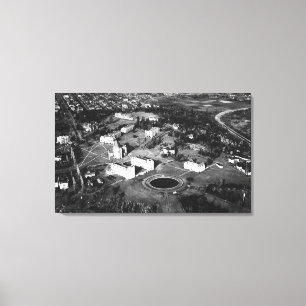 Seattle, WA Universität der WA Campus-Antenne Leinwanddruck