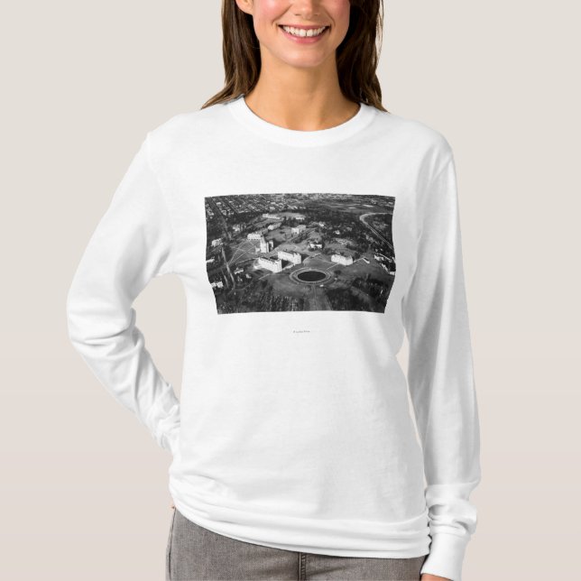 Seattle, WA Universität der WA Campus-Antenne T-Shirt (Vorderseite)