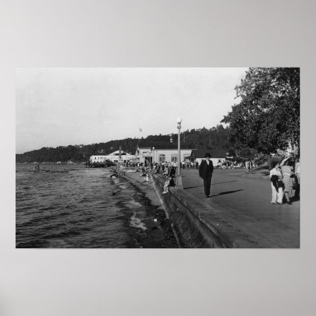 Seattle, WAAlki Beach Poster (Vorne)