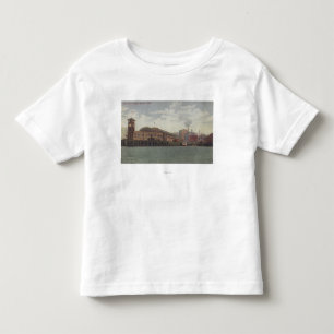 Seattle, WAColeman Dock auf Seattle-Ufergegend Kleinkind T-shirt