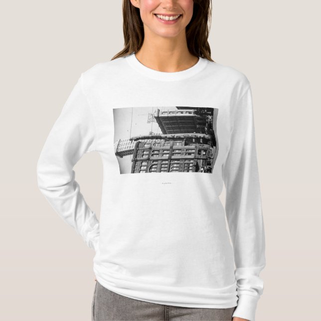 Seattle, WAIndian Totempfahl am Pionierquadrat T-Shirt (Vorderseite)