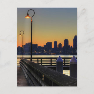 Seattle Washington Downtown Postkarte