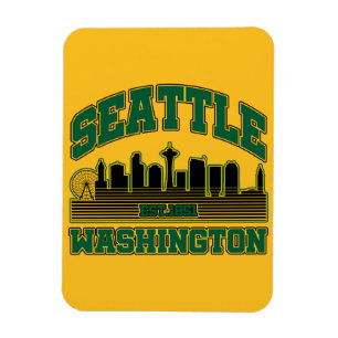 Seattle, Washington Magnet