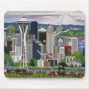 Seattle, Washington Mousepad