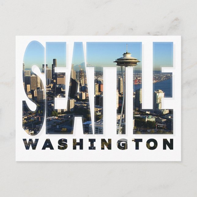 Seattle, Washington Postcard Postkarte (Vorderseite)