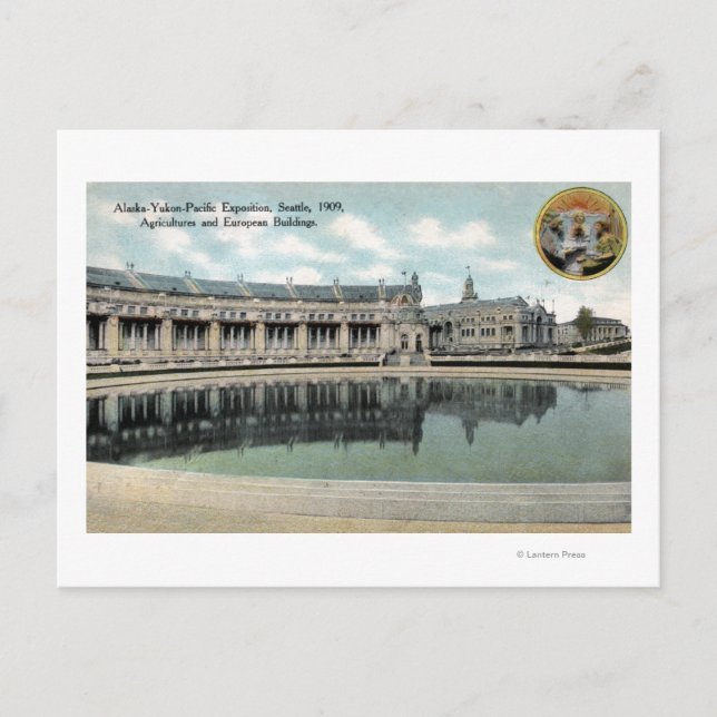 Seattle, Washington Postkarte (Vorderseite)