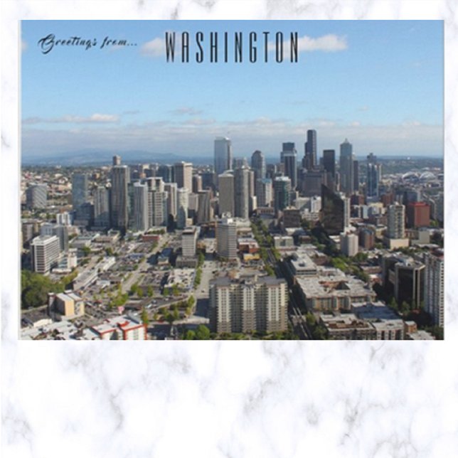 Seattle Washington Postkarte (Von Creator hochgeladen)