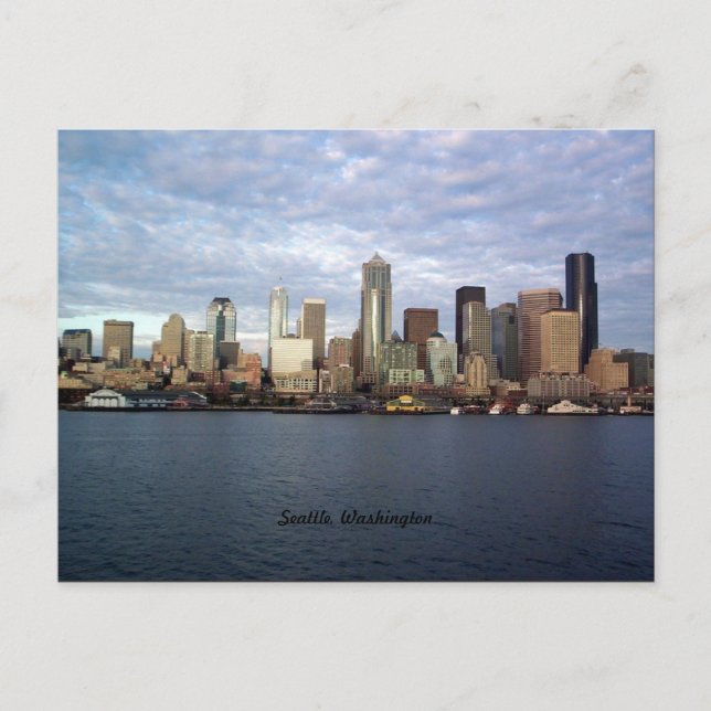 Seattle, Washington Postkarte (Vorderseite)