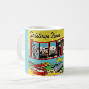 Seattle Washington Postkarte Kaffeetasse