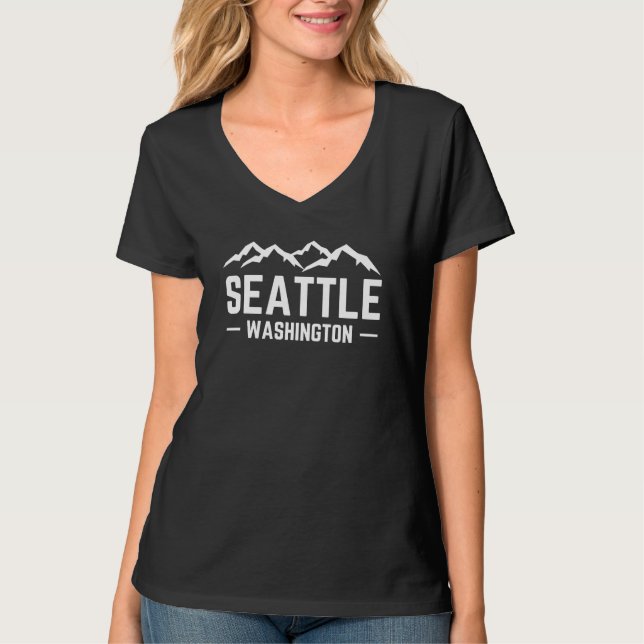 Seattle Washington T-Shirt (Vorderseite)