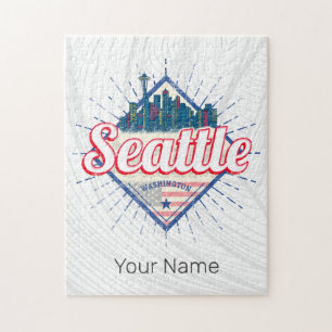 Seattle Washington United Staaten City Skyline USA