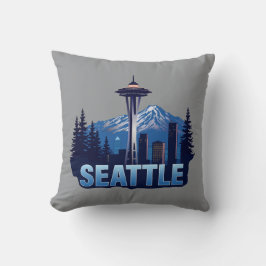 Seattle Washington United States of America Kissen