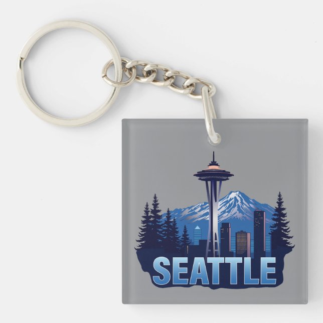 Seattle Washington United States of America Schlüsselanhänger (Vorderseite)