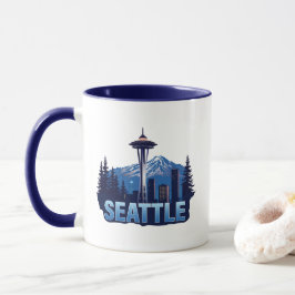 Seattle Washington United States of America Tasse
