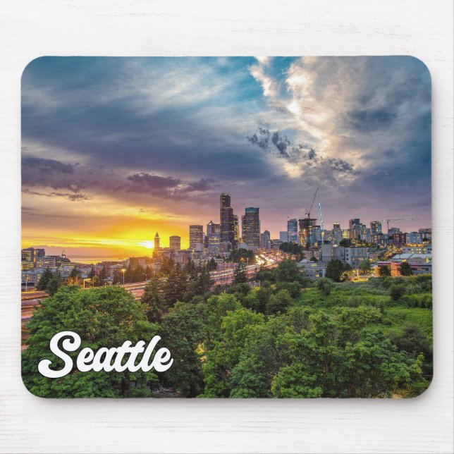 Seattle, Washington, Vereinigte Staaten Mousepad (Vorne)