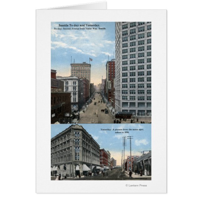 Seattle, Washington - Vue du 2e (Devant)