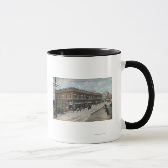 Seattle, WASSecond Avenue Frederick und Nelson Tasse (Rechts)