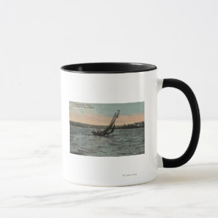 Seattle, WAYachting auf der Gewerkschaft des Sees Tasse