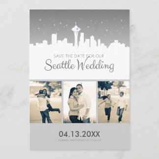 Seattle Wedding Rett-the-date Save The Date