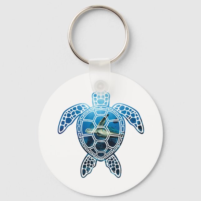 Seaturtle-2 Schlüsselanhänger (Vorderseite)