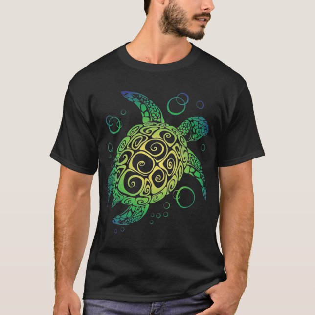 Seaurtle girl T-Shirt (Vorderseite)