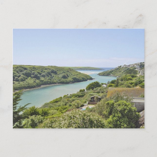 Seaview, Gannel, Newquay Postkarte (Vorderseite)
