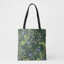 Seaweed cobalt thyme - William Morris Tasche