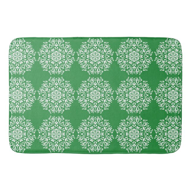 Seaweed Mandala Badematte (Vorderseite)