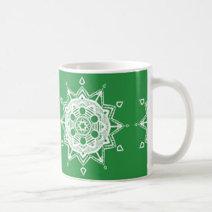 Seaweed Mandala Kaffeetasse