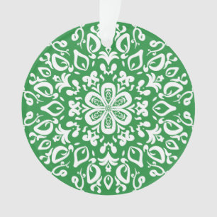 Seaweed Mandala Ornament