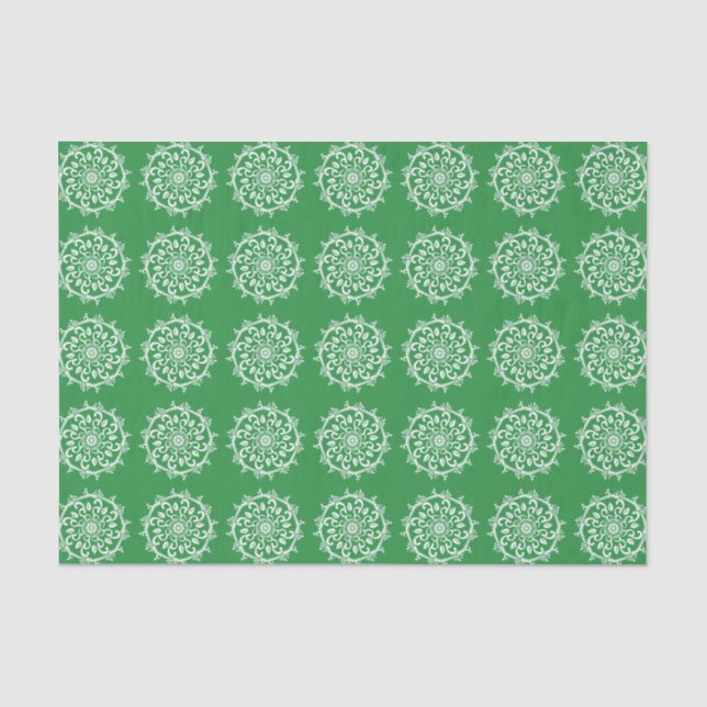 Seaweed Mandala Seidenpapier (Vorderseite)