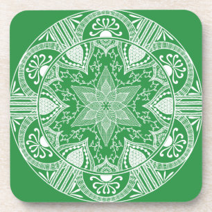 Seaweed Mandala Untersetzer