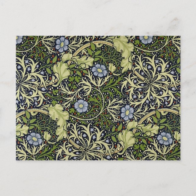 Seaweed Vintag William Morris Wallpaper Postkarte (Vorderseite)