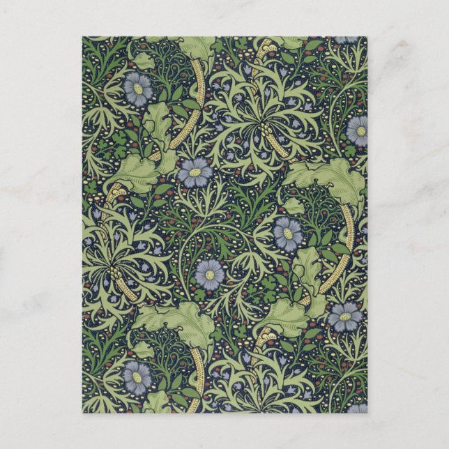 Seaweed Wallpaper Design, gedruckt von John Henry  Postkarte (Vorderseite)