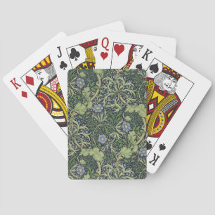 Seaweed Wallpaper Design, gedruckt von John Henry  Spielkarten