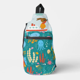 Seaworld Sack Crossbody Bag